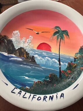 Beautiful vintage “California” Plate